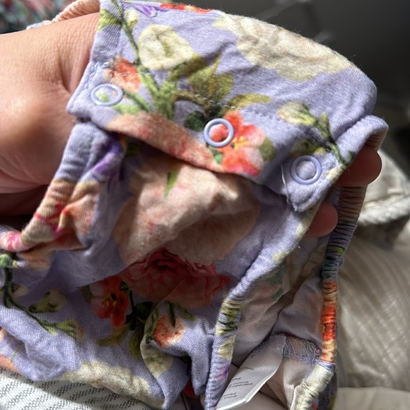 Posh Peanut Bellamy print tiered bubble romper 6-12 months - Picture 3 of 5